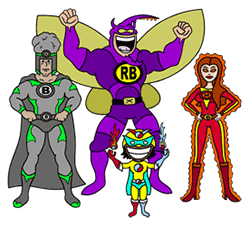 250x226 Cartoon Superheroes Step By Step Drawing Lesson