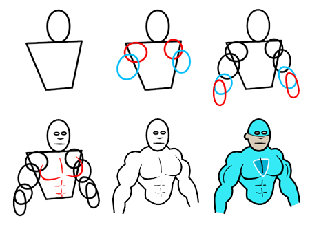 450x330 How To Draw Cartoon Superheros