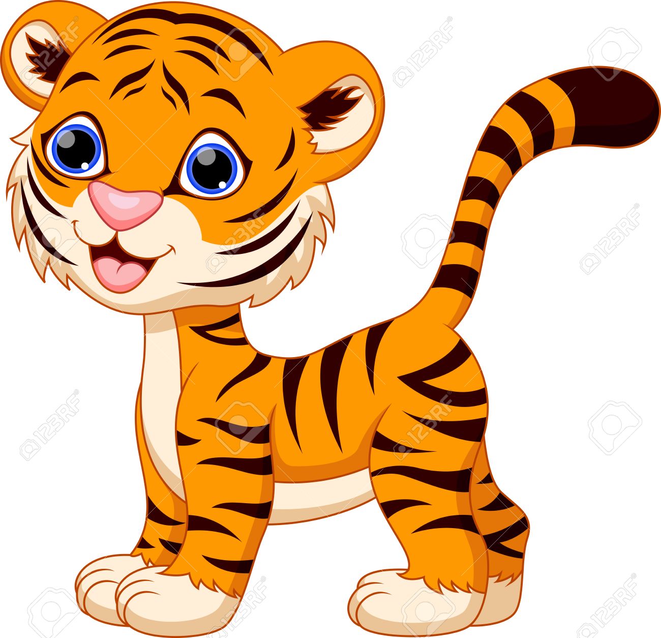 1300x1254 Pictures Picture Of A Cartoon Tiger,