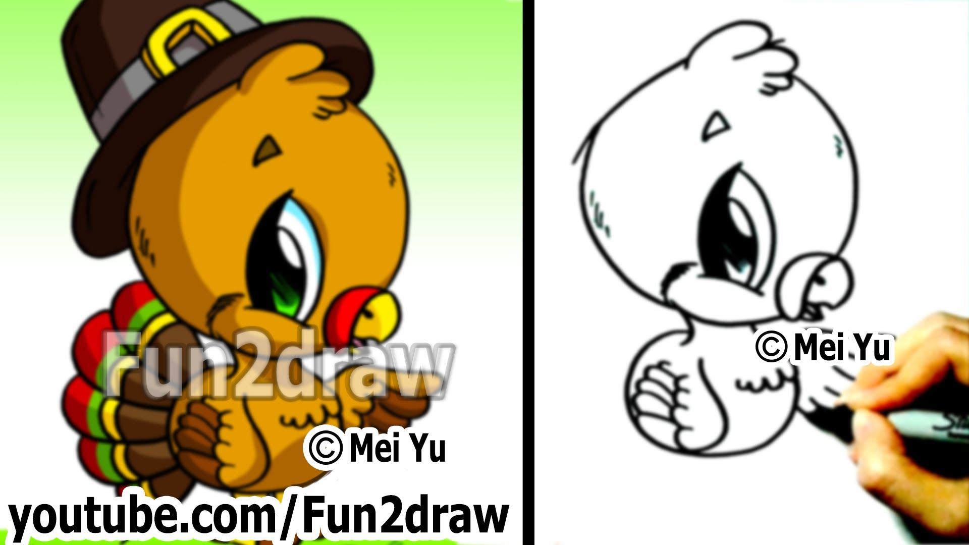 1920x1080 How To Draw Thanksgiving