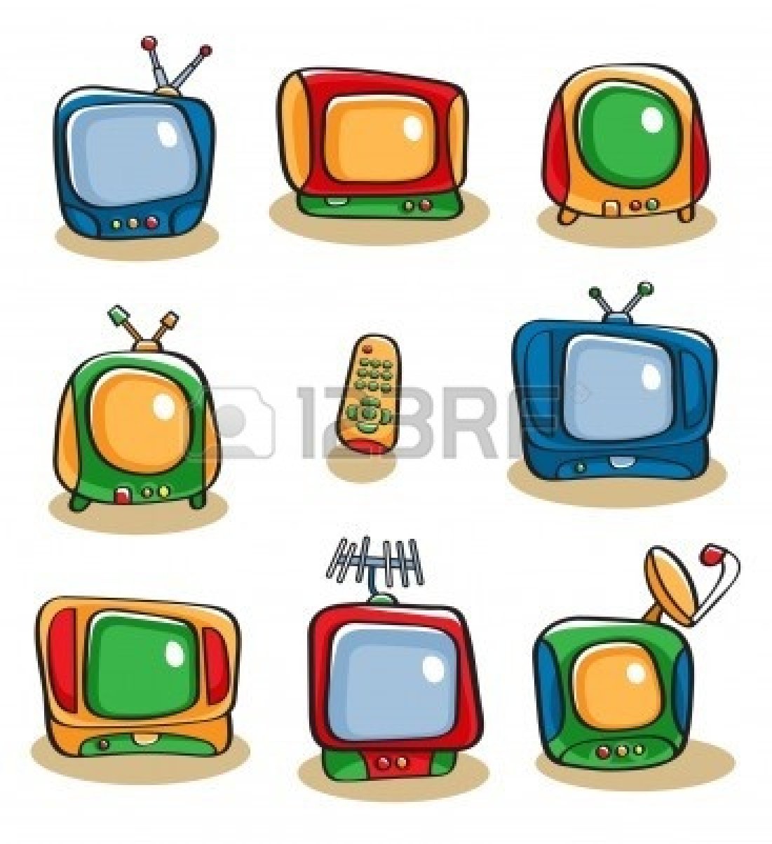 1101x1203 Tv Remote Cartoon Clipart Panda