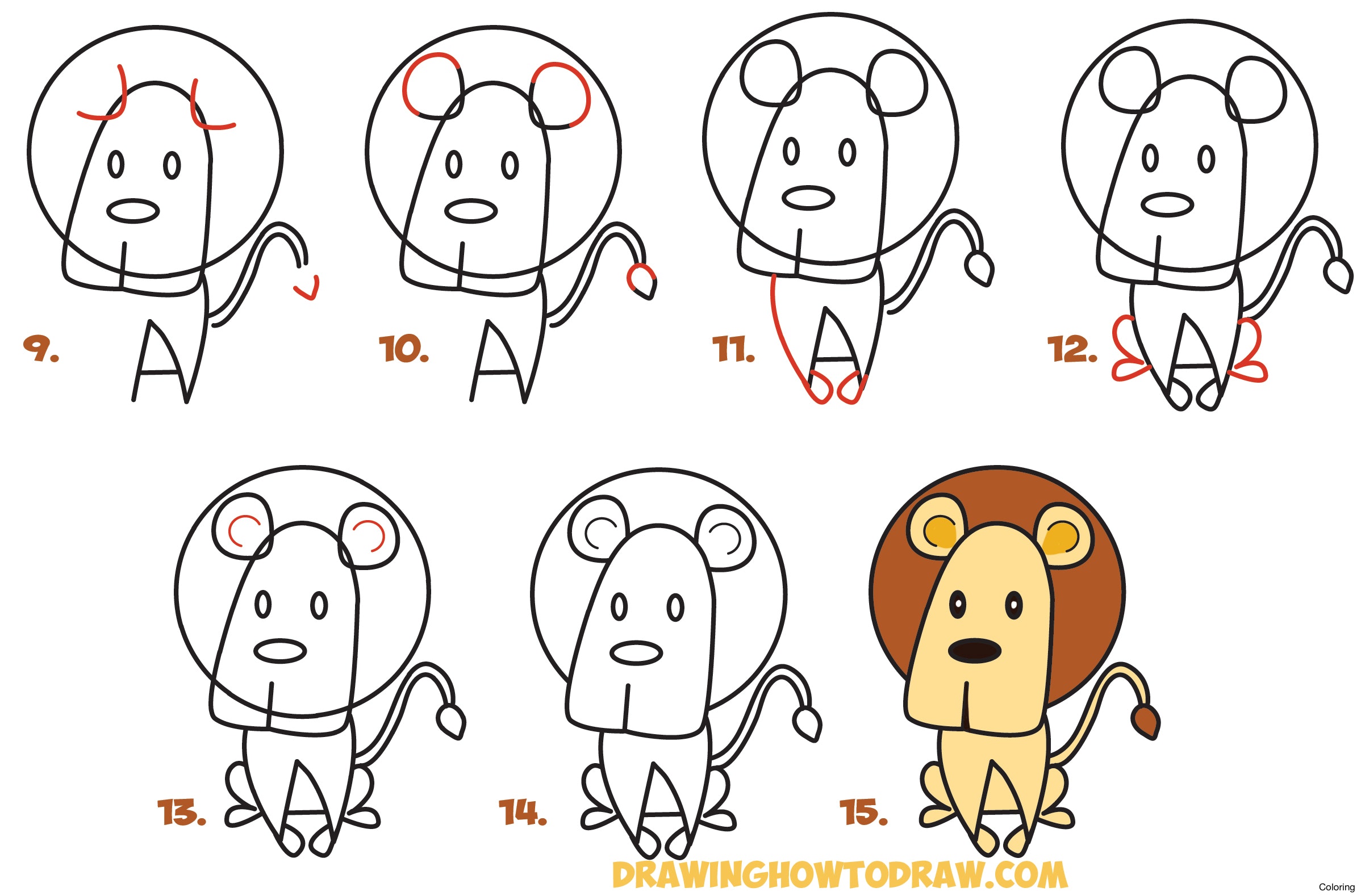 2396x1578 How To Draw Kids Coloring Sheep For Step By Drawing Tutorial 20f
