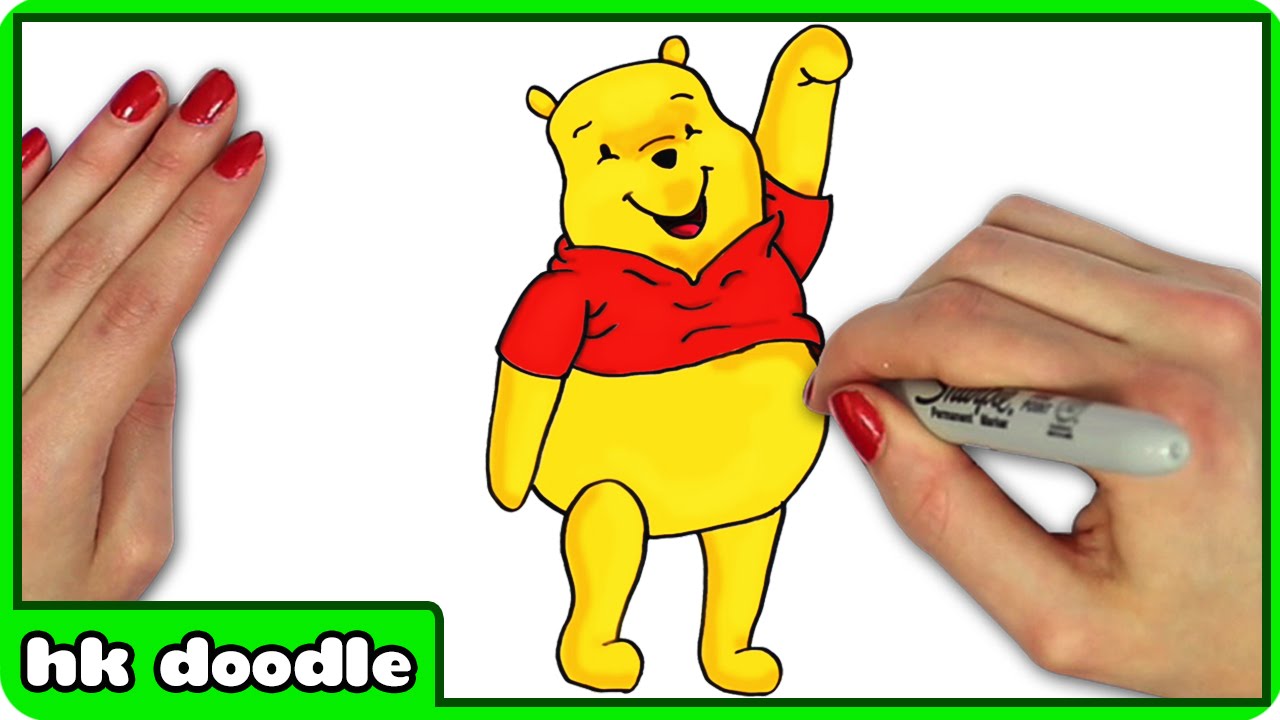 1280x720 How To Draw Winnie The Pooh