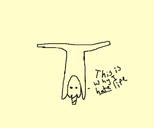 300x250 Unicorn Impaled The Ground Doing Cartwheel (Drawing By Sharon