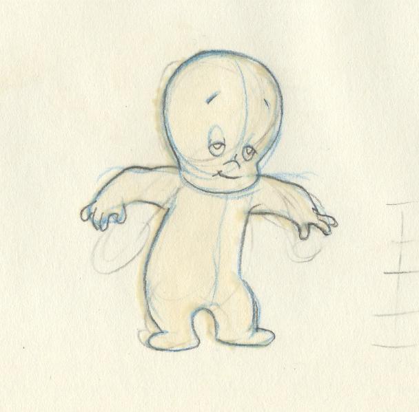 608x599 Famous Studios Casper The Friendly Ghost