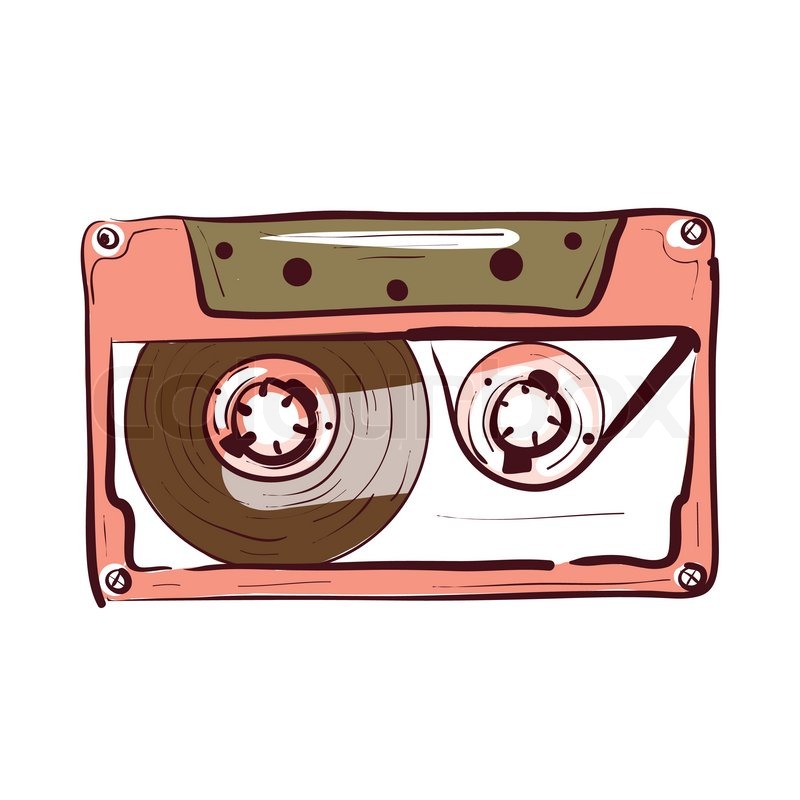 Cassette Drawing at GetDrawings | Free download