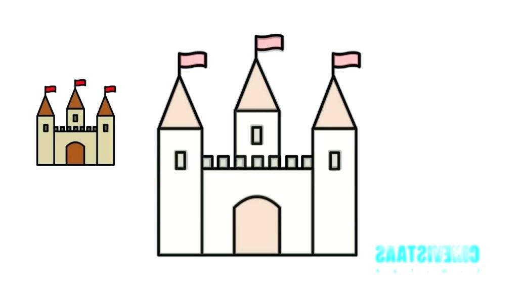 1024x576 Easy Castle Drawing Drawing Easy Cinderella Castle Drawing