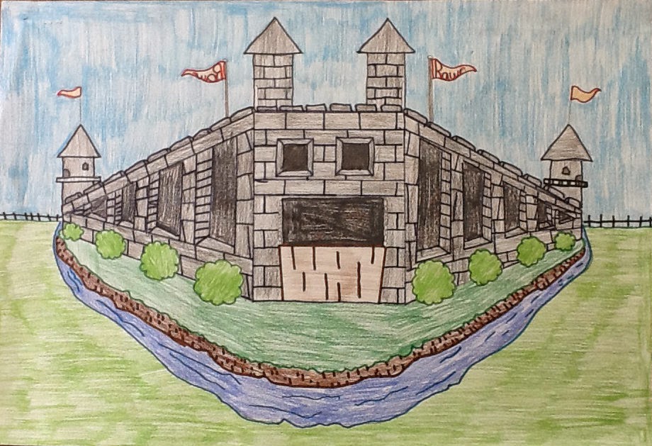 920x629 Art Inklings How To Draw 2 Point Perspective Castles