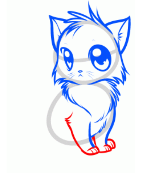 471x579 How To Draw Anime Stylish Cat Drawing Tutorial