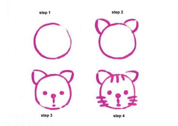 620x438 How To Draw Kitty Cat