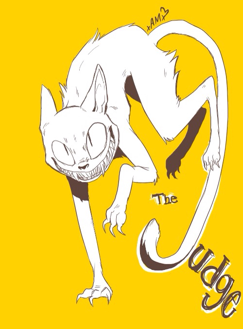 500x675 The Judge (The Only Cat I'Ll Ever Love) By Mortis Ghost