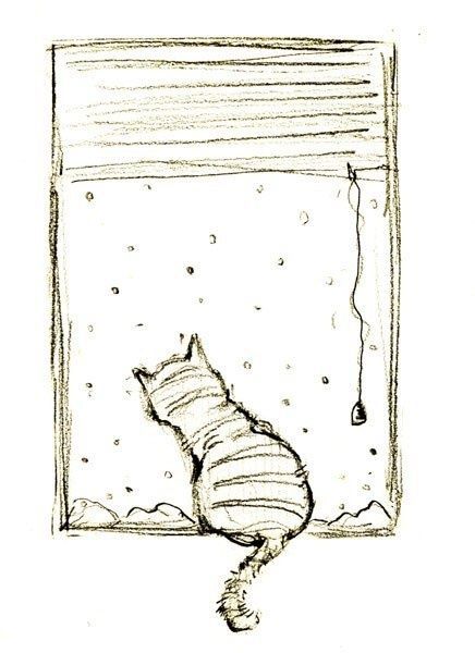436x600 Snow Cats! Drawings, Snow And Cat