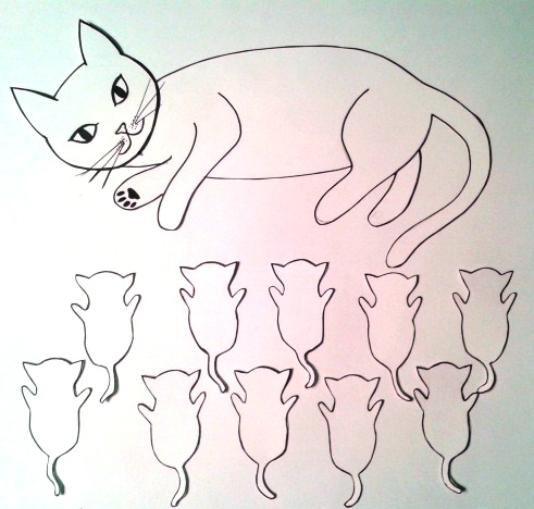 491x468 Kitten Shower Ideas Amp Templates