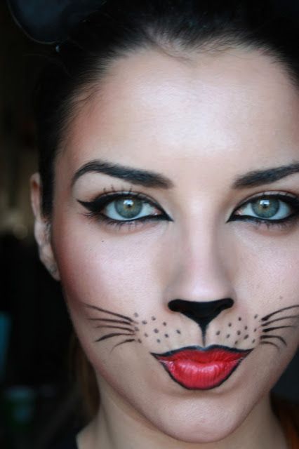 Cat Face Drawing For Halloween at GetDrawings | Free download