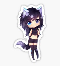 210x230 Chibi Cat Girl Drawing Stickers Redbubble