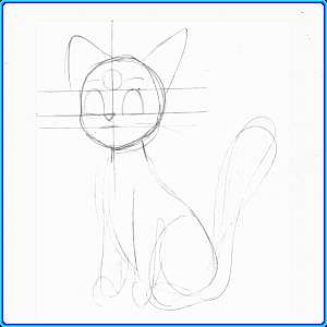 300x300 Trse How To Draw Tutorials Drawing Cats