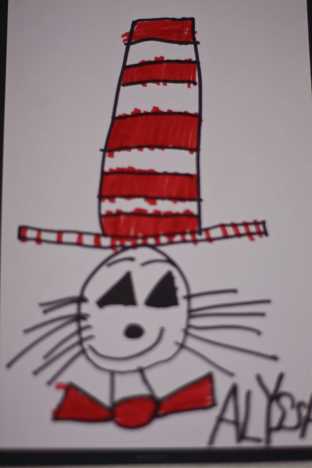 1067x1600 How To Draw The Cat In The Hat