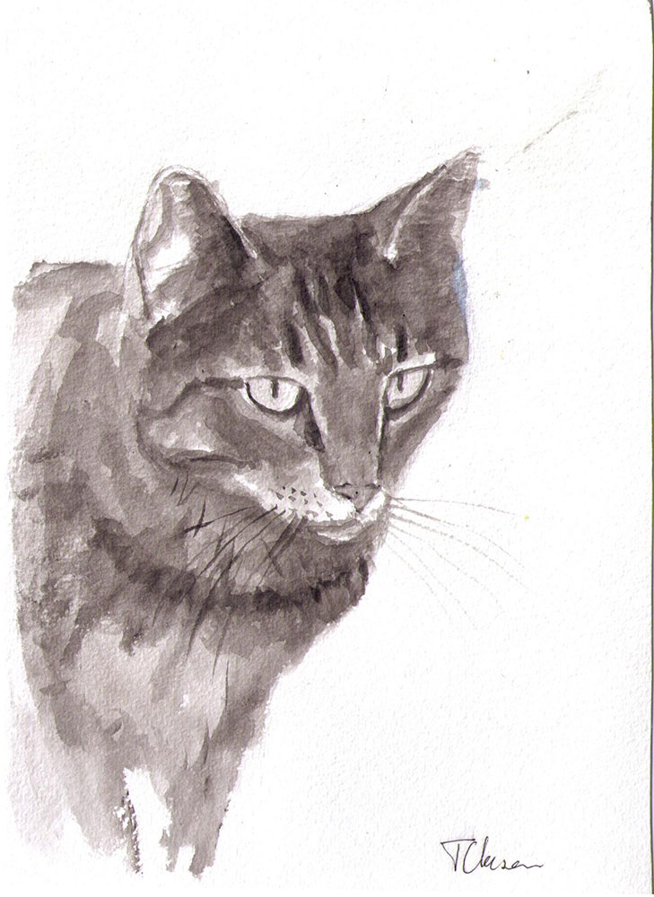 729x1000 Three New Drawing In Three Different Mediums One Drawing Daily