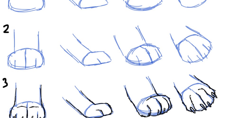950x499 Savanna Williams How To Draw Cat Paws