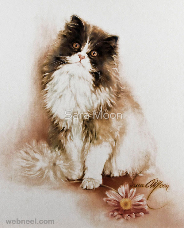 600x743 Cat Color Pencil Drawing 20