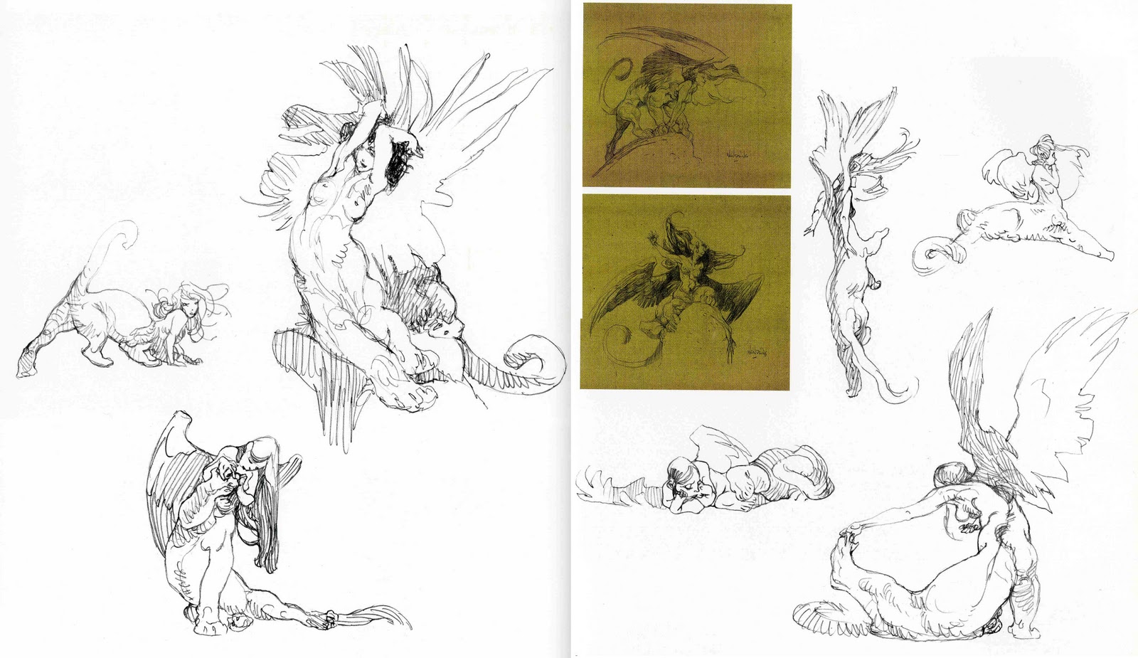 1600x925 Character And Creature Design Notes Claire Wendling's Cats