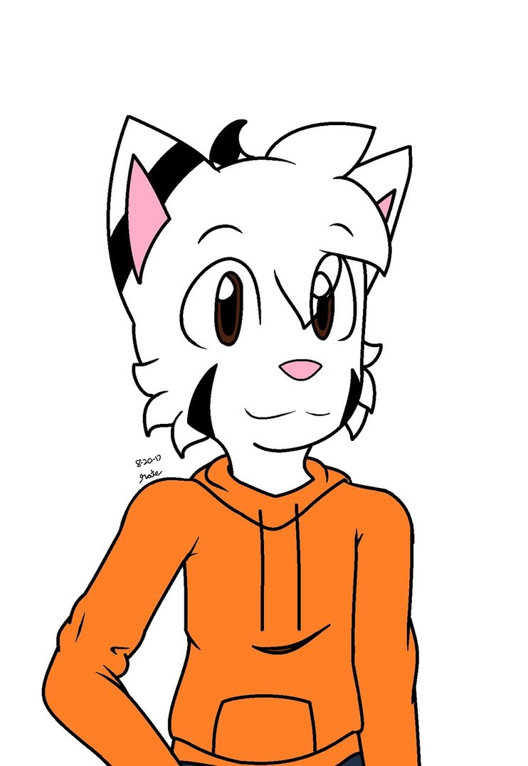 742x1077 Nate The Cat Profile Drawing By Natethecat24