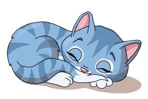 300x200 How To Draw A Sleeping Cat