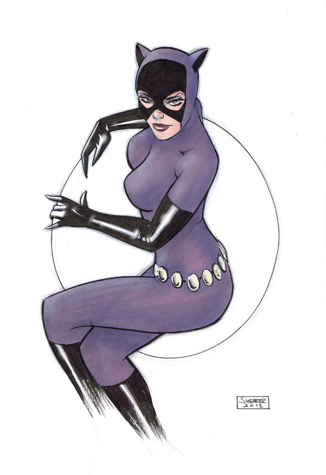 650x946 Daily Sketch Catwoman