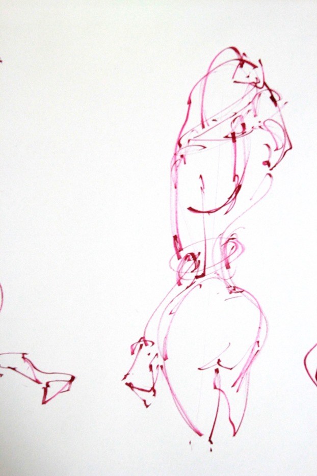 622x934 Tip 48 Draw Sensual Body Postures With The Minimum Of Lines