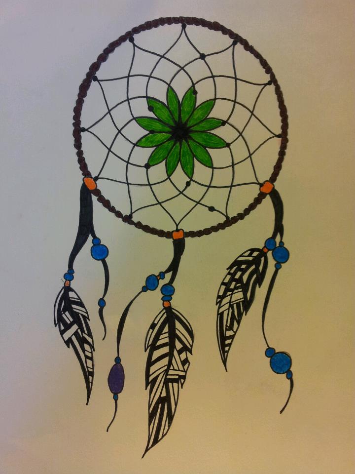 720x960 Dream Catcher Drawing By Thetexasartist