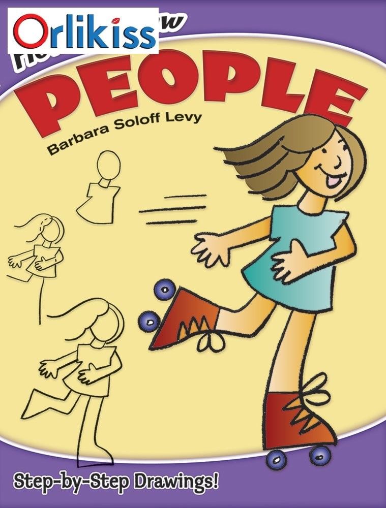759x1000 Dover How To Draw How To Draw People By Barbara Soloff Levy (2002