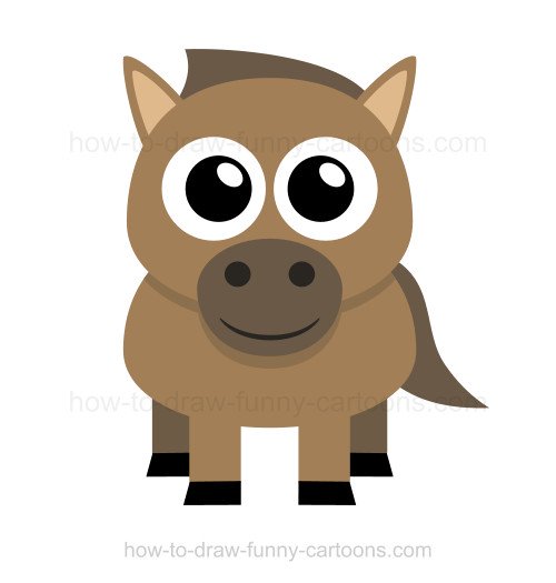 500x525 How To Draw Cartoon Animals