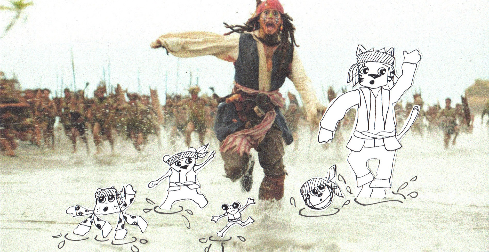 1895x977 Cartoon The Crafty Sisters