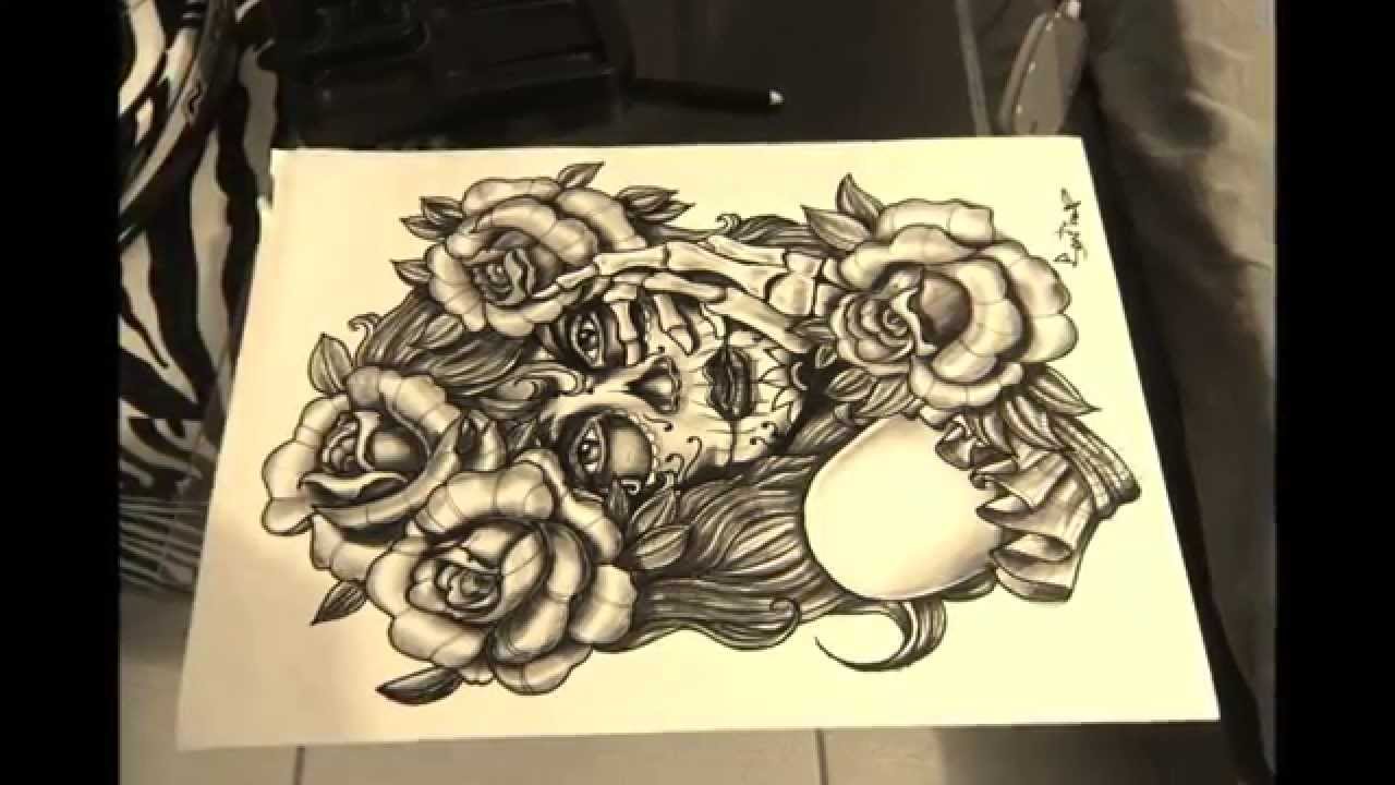1280x720 Drawing A Catrina .