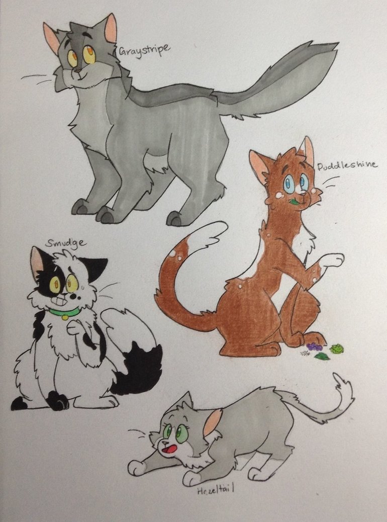 770x1038 Warrior Cats Drawings 4 By Thesaltypretzel