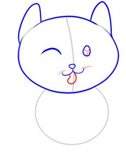 247x302 How To Draw How To Draw A Cat For Kids