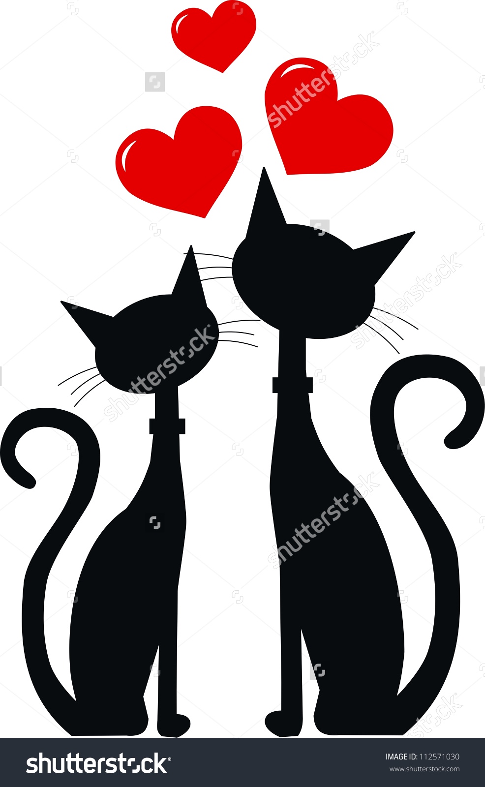 986x1600 Two Cats In Love Drawing