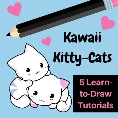 400x400 Learn To Draw Kawaii Cats