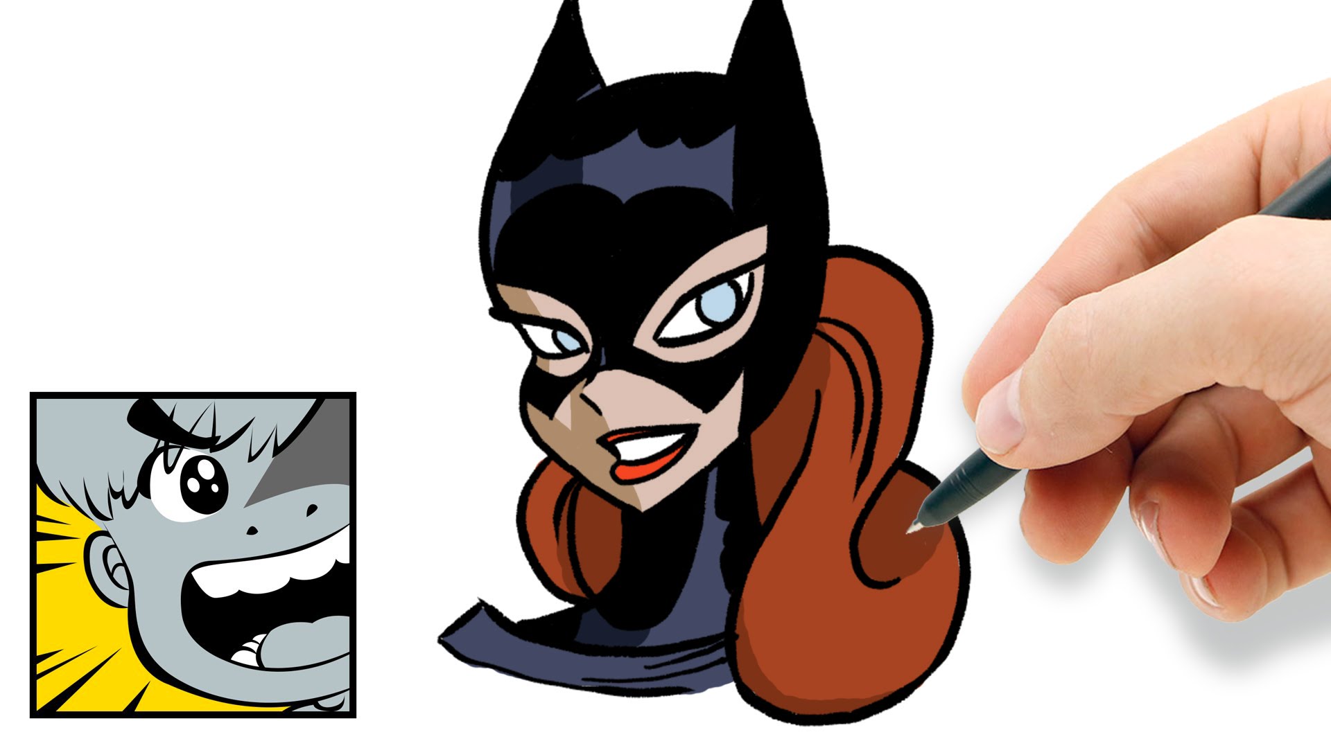 1920x1080 How To Draw Batgirl