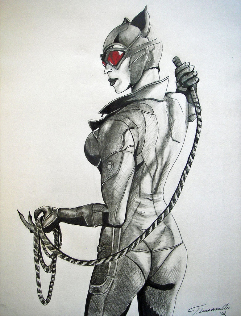 781x1024 Arkham City Catwoman By Cust0m