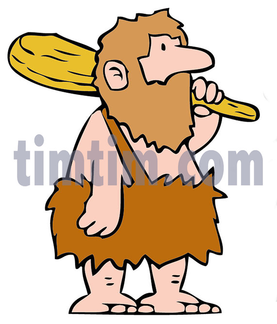 571x669 Free Drawing Of Caveman From The Category History
