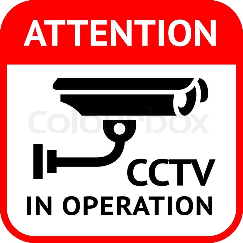 800x800 Cctv Symbol Stock Vector Colourbox