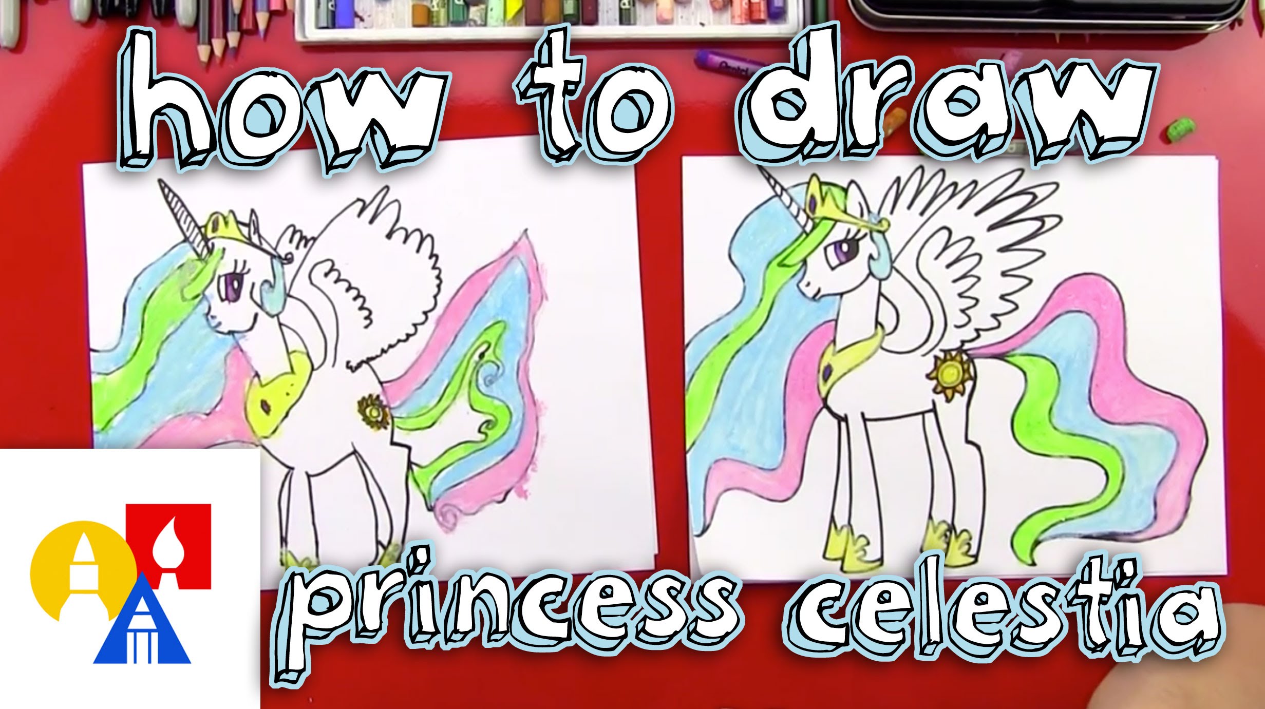 2463x1381 How To Draw Princess Celestia