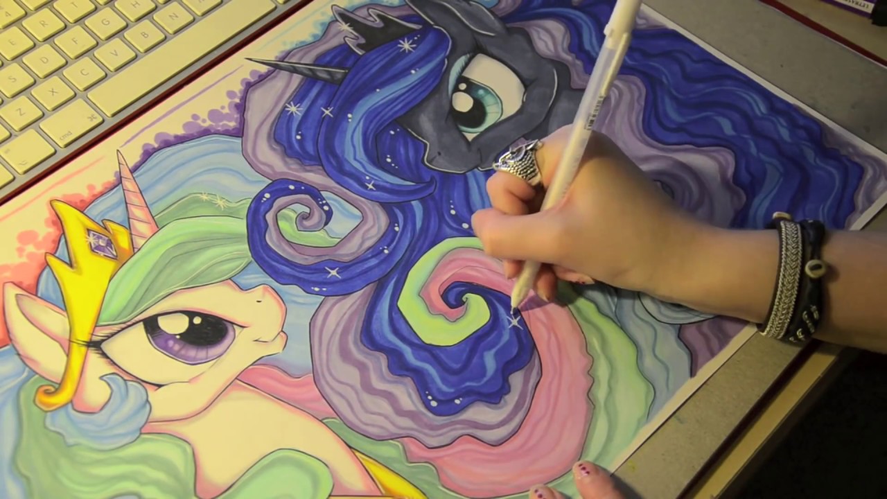 1280x720 Speed Drawing Mlp