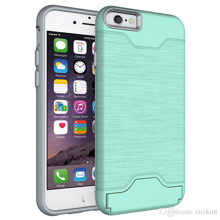 750x750 Creative Brush Drawing Insert Card Stand Iphone7 Ultra Thin Phone