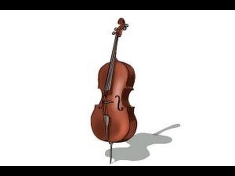 480x360 How To Draw A Cello
