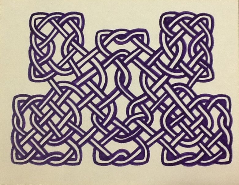 781x604 How To Draw Celtic Knot Work 5 Steps