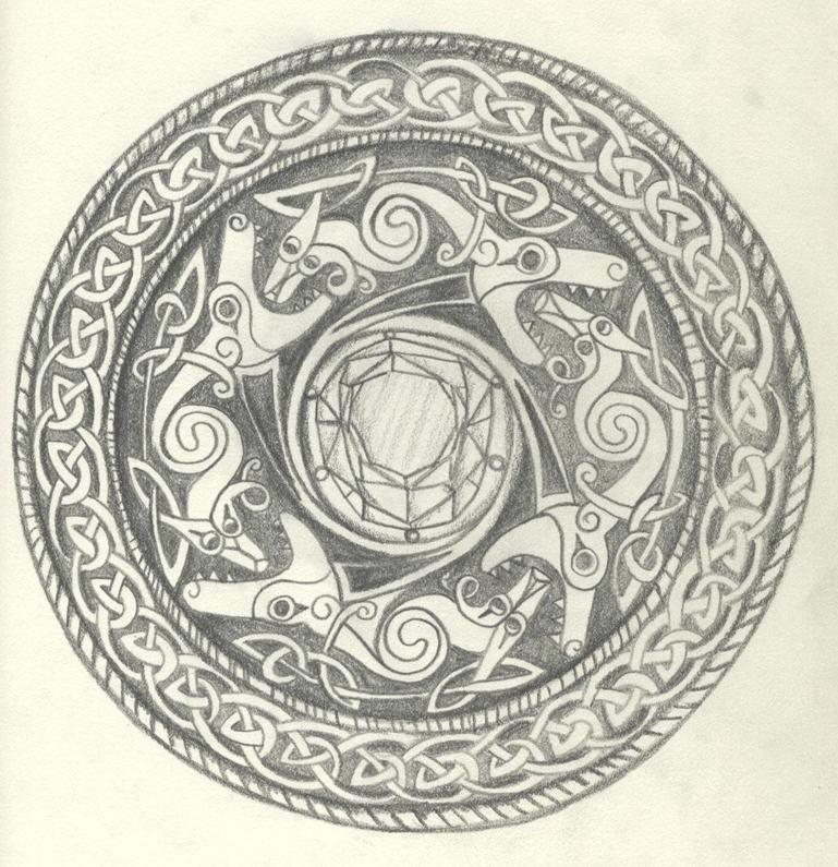 769x795 The Celtic Dragon Amulet By Missy Sparrow