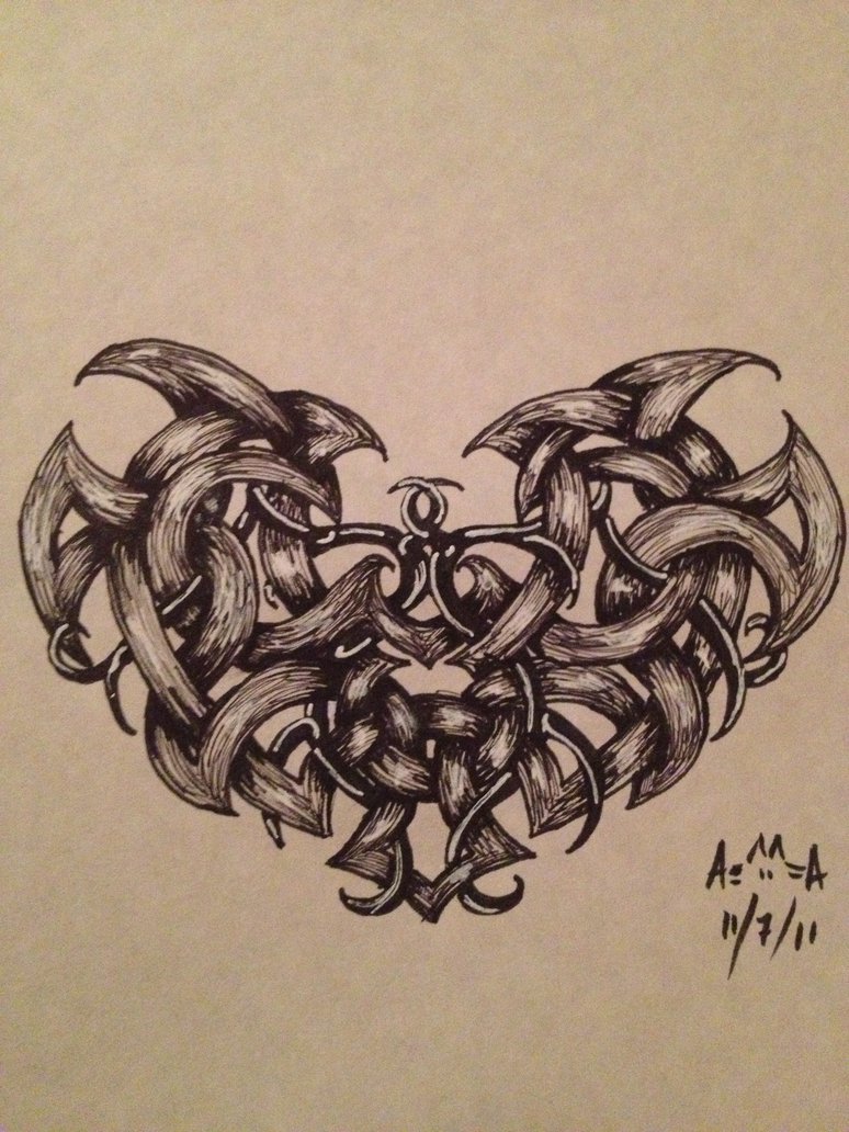 774x1032 Tattoo Celtic Heart Commission By Aliaa613