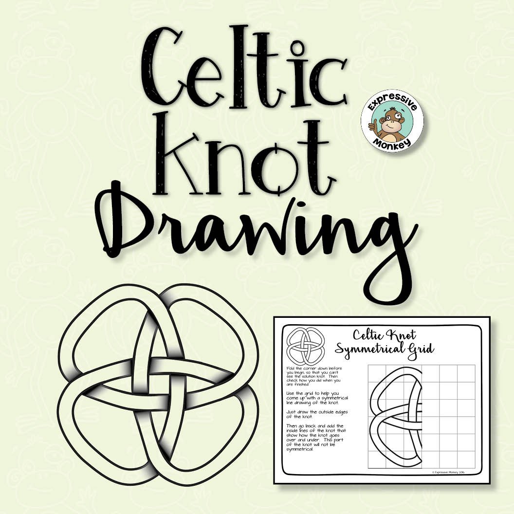 1056x1056 Celtic Knot Drawing Using Symmetry And Grids Expressive Monkey